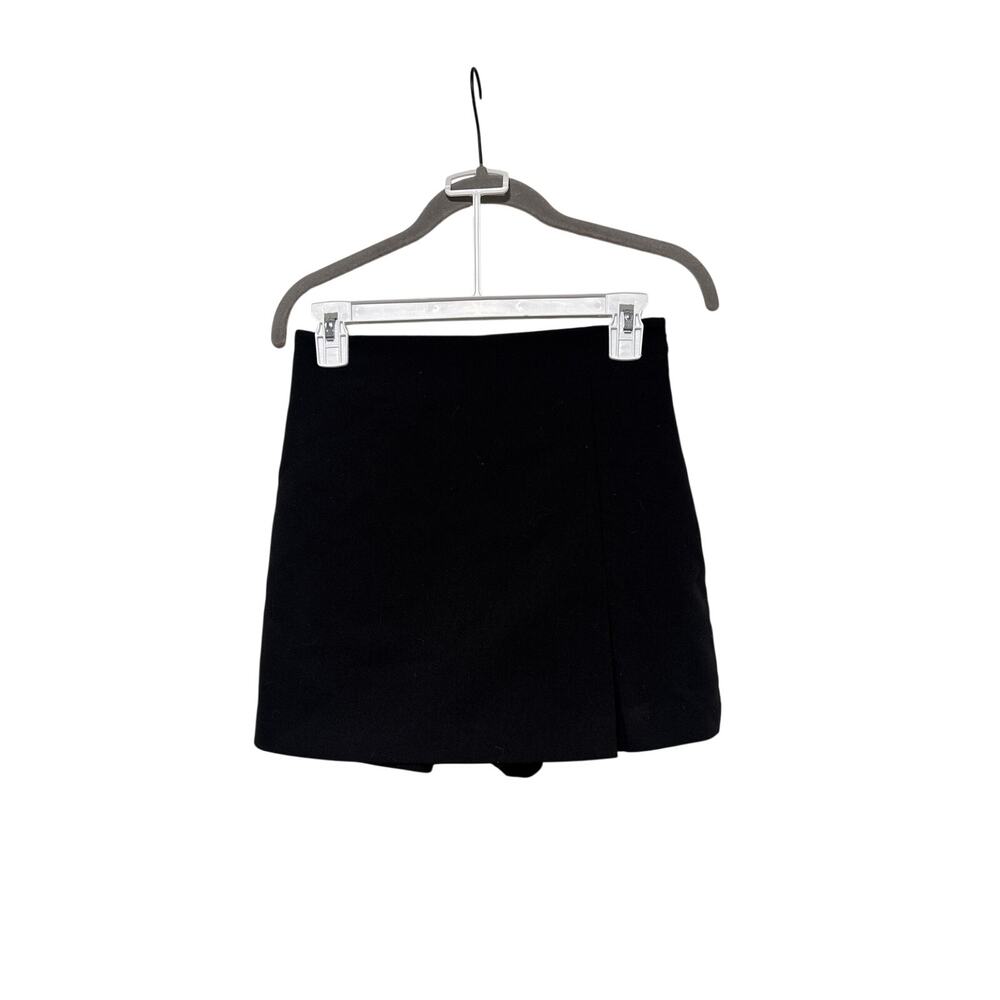Zara Black XS Skort with Side Slit - Picture 2 of 5